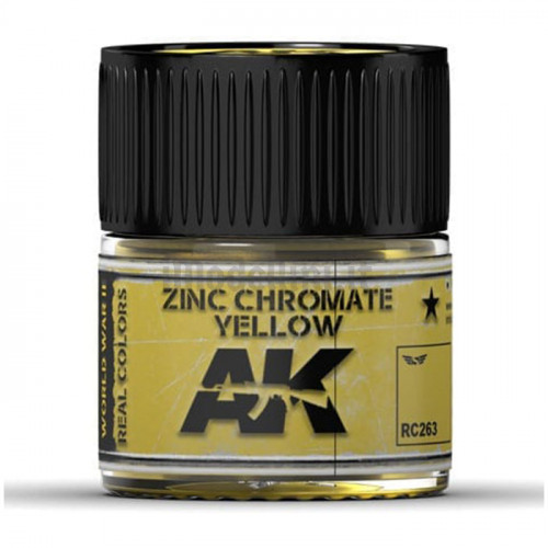 Vernice Acrilica AK Real Colors Zinc Chromate Yellow 10ml
