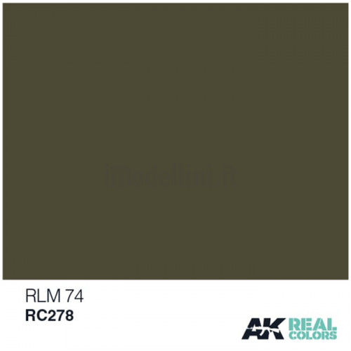 Vernice Acrilica AK Real Colors RLM 74 10ml