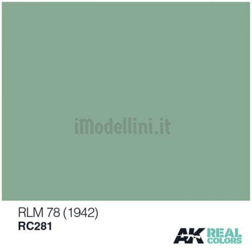 Vernice Acrilica AK Real Colors RLM 78 (1942) 10ml