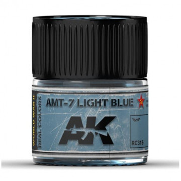 Vernice Acrilica AK Real Colors AMT-7 Light Blue 10ml