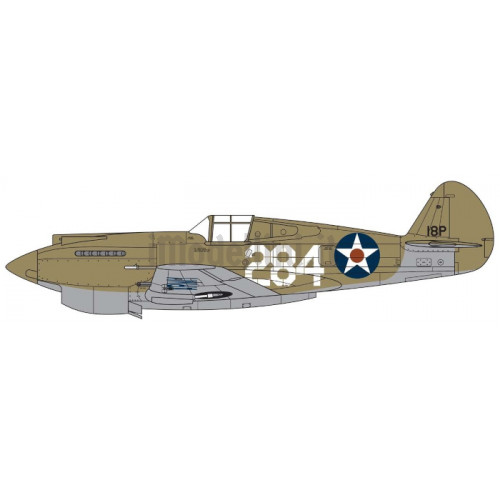 Curtiss P-40B Warhawk 1:72