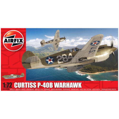 Curtiss P-40B Warhawk 1:72