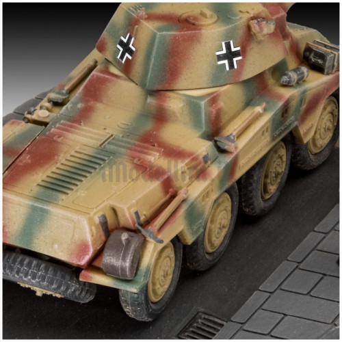 Veicolo Corazzato Tedesco Sd. Kfz. 234/2 Puma 1:76