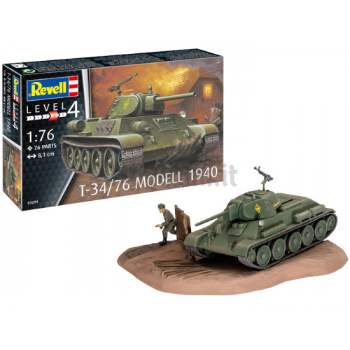 Carro Armato Sovietico T-34/76 Modell 1940 1:76