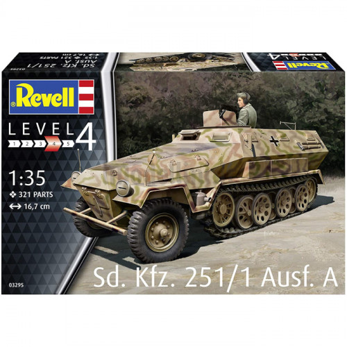 Semicingolato tedesco Sd.Kfz. 251/1 Ausf. A 1:35