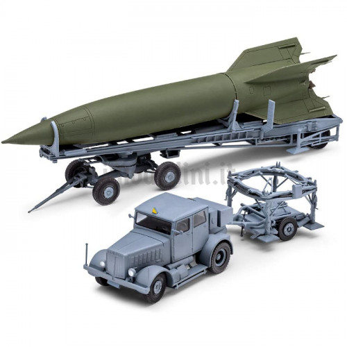 Set SS-100 Gigant con Transporter e Razzo V2 1:72
