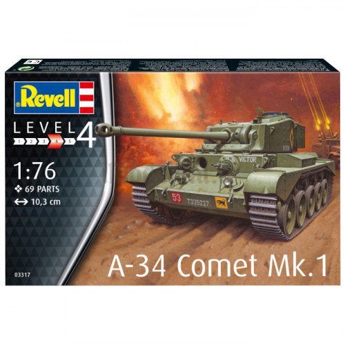 Carro Armato A-34 Comet Mk.1 1:76