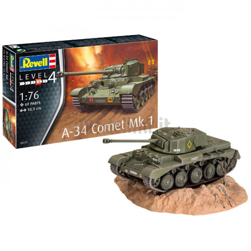 Carro Armato A-34 Comet Mk.1 1:76