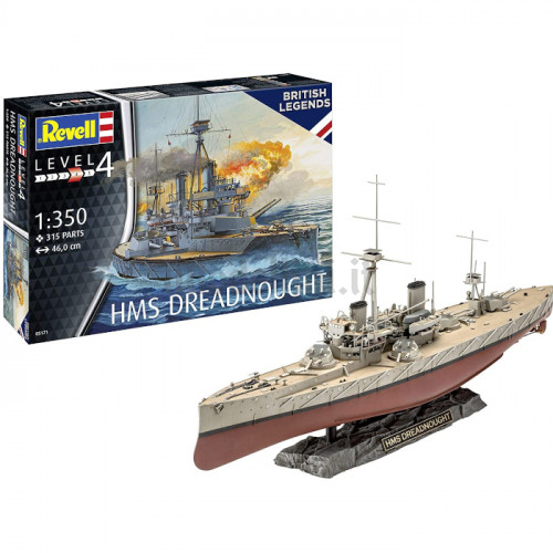 Nave da sbarco Statunitense HMS Dreadnought 1:350