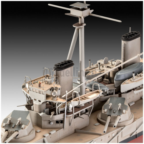 Nave da sbarco Statunitense HMS Dreadnought 1:350