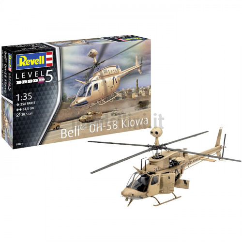 Elicottero OH-58 Kiowa 1:35