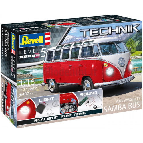 Volkswagen T1 Samba Bus Technik 1:16