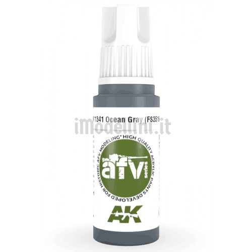 Vernice Acrilica AK 3rd Gen Serie AFV Ocean Gray (FS35164)