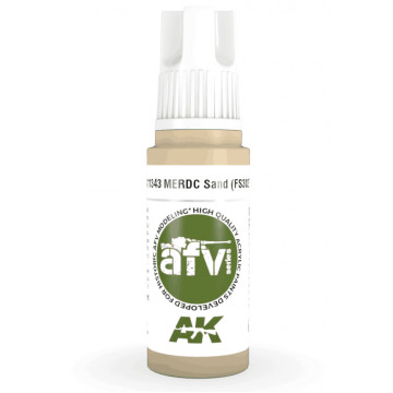 Vernice Acrilica AK 3rd Gen Serie AFV MERDC Sand (FS30277)
