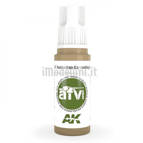 Vernice Acrilica AK 3rd Gen Serie AFV Australian Camouflage Brown