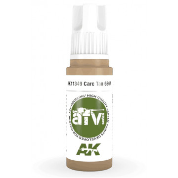 Vernice Acrilica AK 3rd Gen Serie AFV CARC Tan 686A (FS33446)