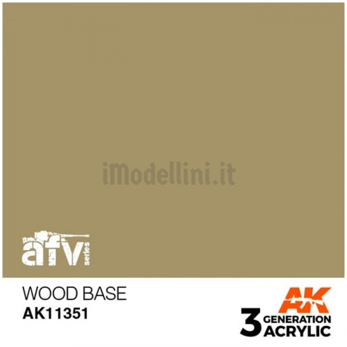 Vernice Acrilica AK 3rd Gen Serie AFV Wood Base