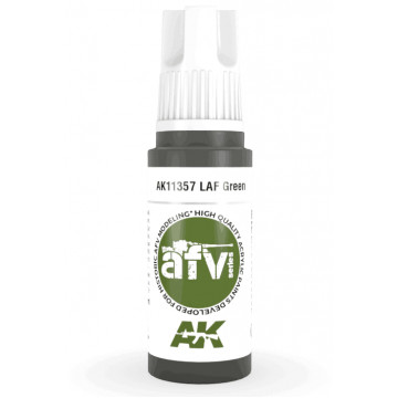 Vernice Acrilica AK 3rd Gen Serie AFV LAF Green