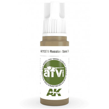 Vernice Acrilica AK 3rd Gen Serie AFV Russian Sand 7K