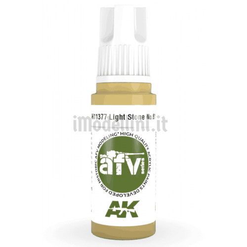 Vernice Acrilica AK 3rd Gen Serie AFV Light Stone n.61