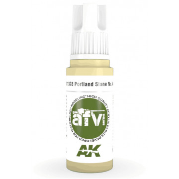 Vernice Acrilica AK 3rd Gen Serie AFV Portland Stone n.64