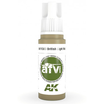 Vernice Acrilica AK 3rd Gen Serie AFV British Light Mud