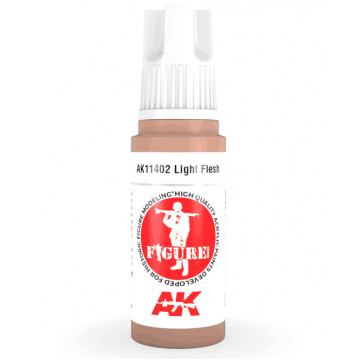 Vernice Acrilica AK 3rd Gen Serie Figures Light Flesh