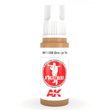 Vernice Acrilica AK 3rd Gen Serie Figures Orange Tan
