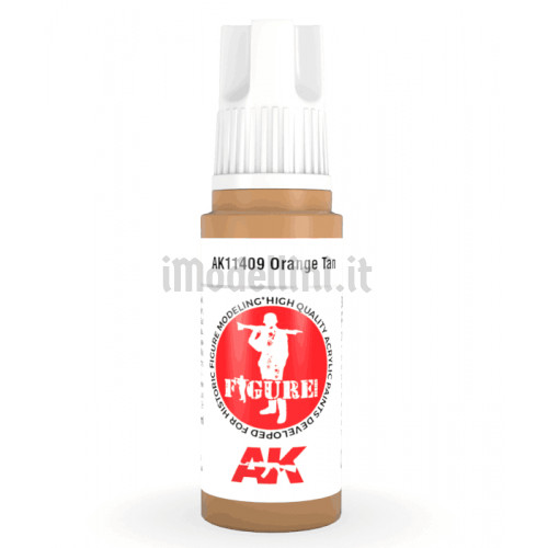 Vernice Acrilica AK 3rd Gen Serie Figures Orange Tan