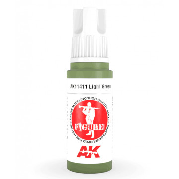 Vernice Acrilica AK 3rd Gen Serie Figures Light Green
