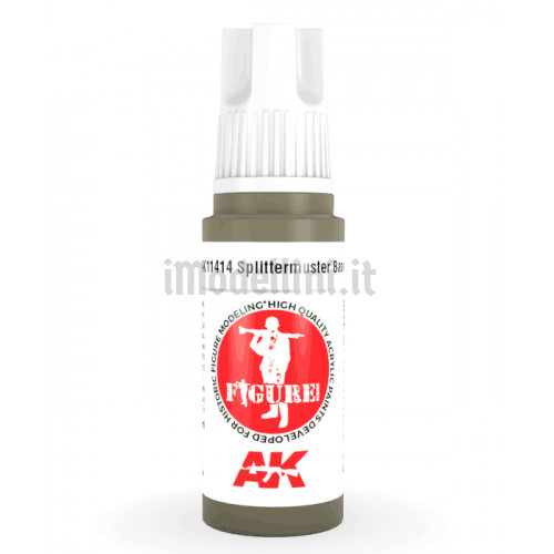 Vernice Acrilica AK 3rd Gen Serie Figures Splittermuster Base