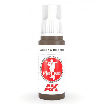 Vernice Acrilica AK 3rd Gen Serie Figures Waffen Brown