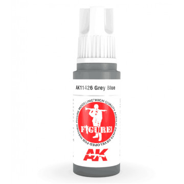 Vernice Acrilica AK 3rd Gen Serie Figures Grey Blue