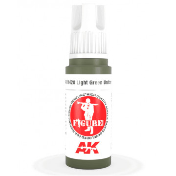 Vernice Acrilica AK 3rd Gen Serie Figures Light Green Uniform