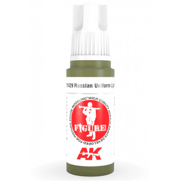 Vernice Acrilica AK 3rd Gen Serie Figures Russian Uniform Lights