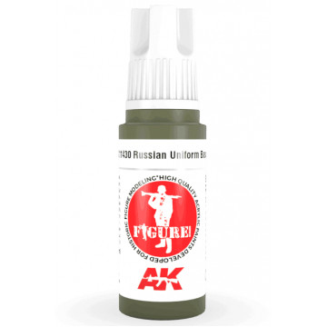 Vernice Acrilica AK 3rd Gen Serie Figures Russian Uniform Base