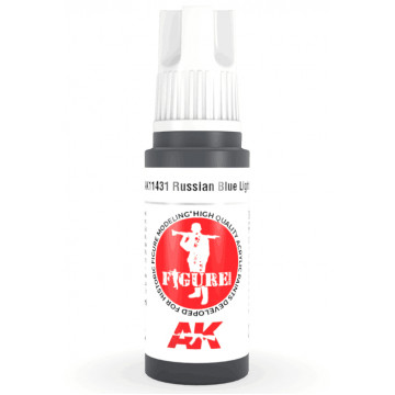 Vernice Acrilica AK 3rd Gen Serie Figures Russian Blue Lights