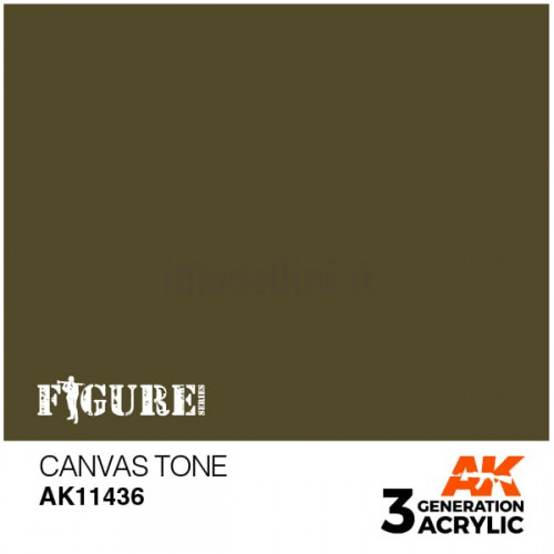 Vernice Acrilica AK 3rd Gen Serie Figures Canvas Tone