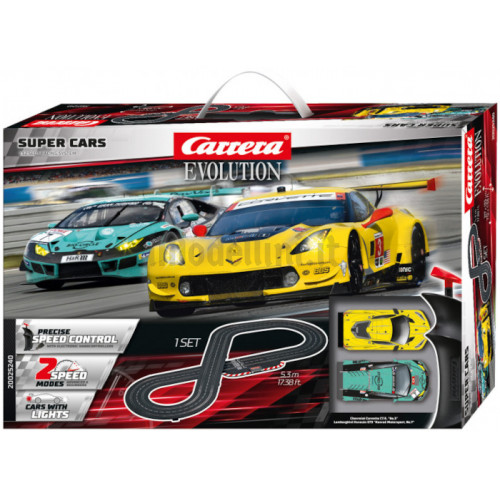 Pista Elettrica Carrera Evolution Super Cars