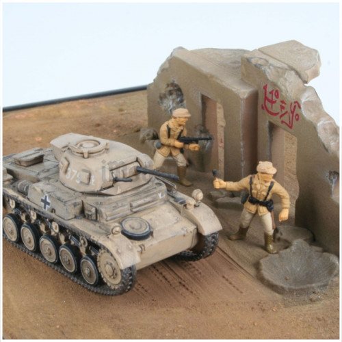 Carro Armato Tedesco Panzer II Ausf.F 1:76