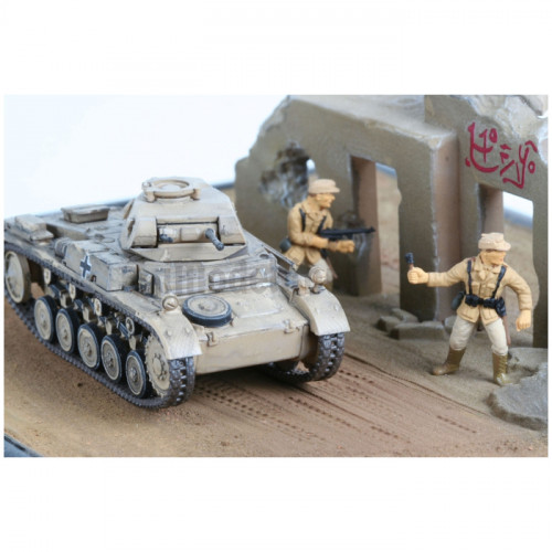 Carro Armato Tedesco Panzer II Ausf.F 1:76