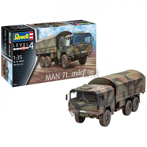 Camion Militare MAN 7t Milgl 6x6 1:35