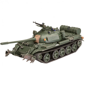 Carro Armato Sovietico T-55A/AM con KMT-6/EMT-5 1:72