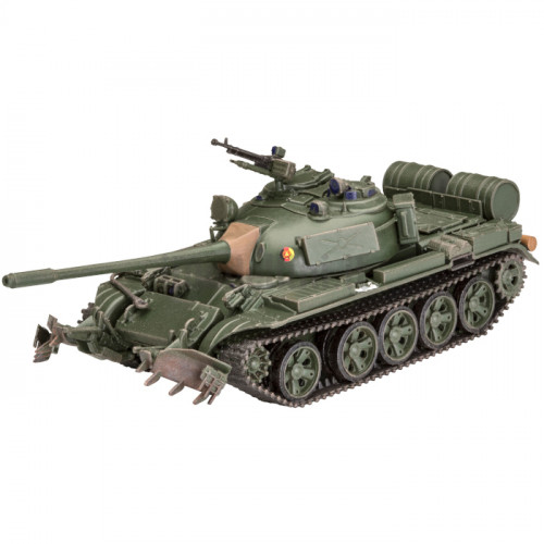 Carro Armato Sovietico T-55A/AM con KMT-6/EMT-5 1:72