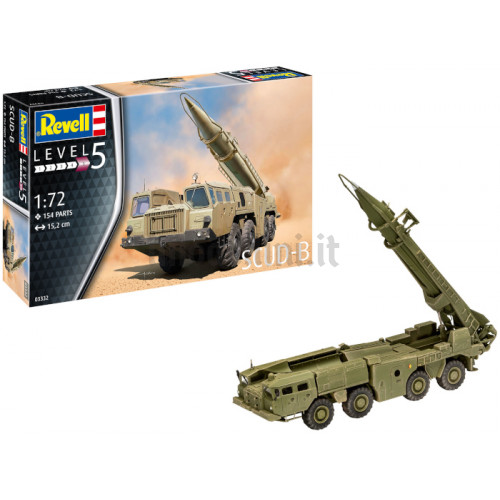 Camion MAZ-543 Lancia Missile SCUD-B 1:72