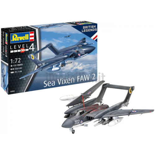 Sea Vixen FAW 2 70th Anniversary British Legends 1:72