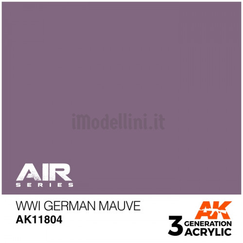 Vernice Acrilica AK Serie Air 3rd Gen WWI German Mauve