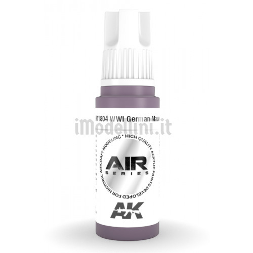 Vernice Acrilica AK Serie Air 3rd Gen WWI German Mauve