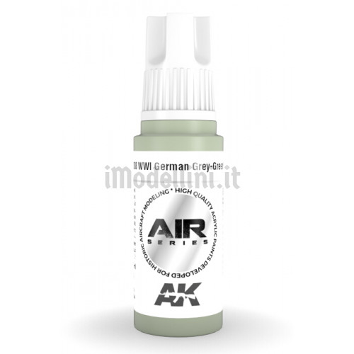 Vernice Acrilica AK Serie Air 3rd Gen WWI German Grey-Green Primer
