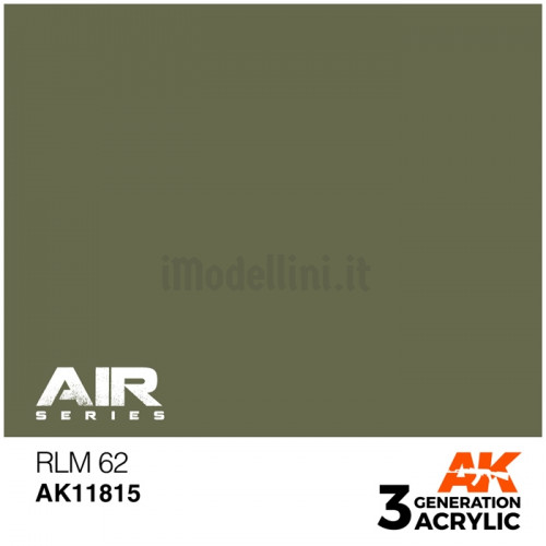 Vernice Acrilica AK Serie Air 3rd Gen RLM 62